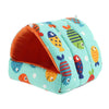 Cartoon Warm Sleeping Bed Nest for Rabbits & Guinea Pigs