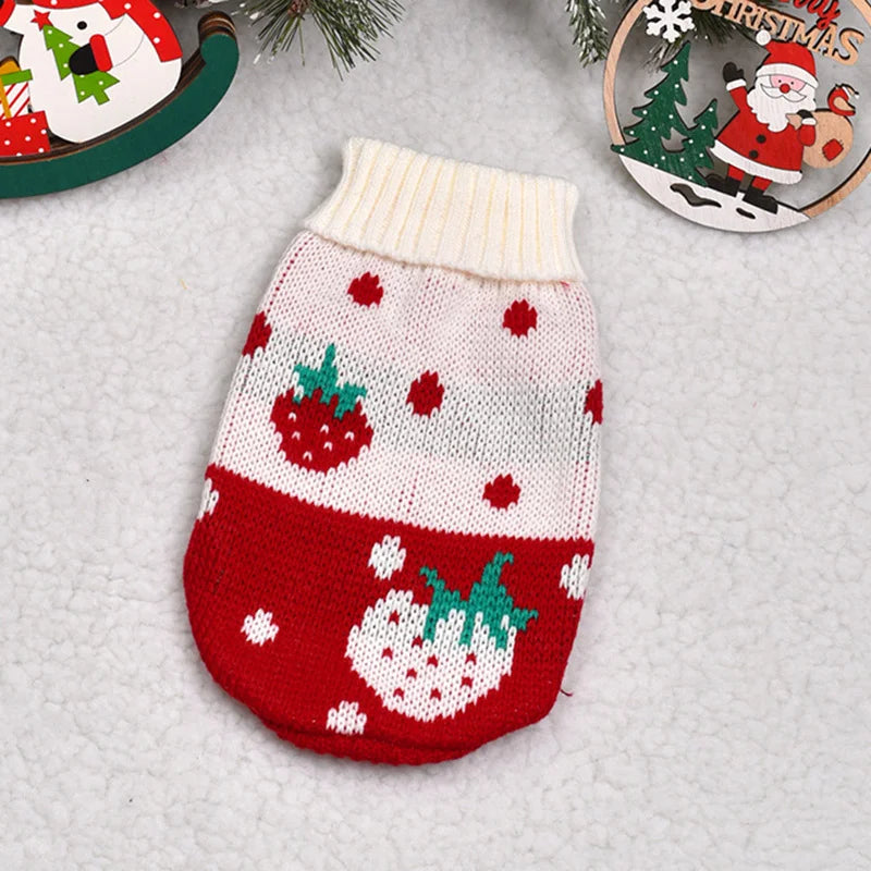 Cute Cat Sweater Costume Winter Warm Pet Clothes for Cats Katten Sphynx Pullover Mascotas Clothing Gatos Products for Animals - Play Paws Toys