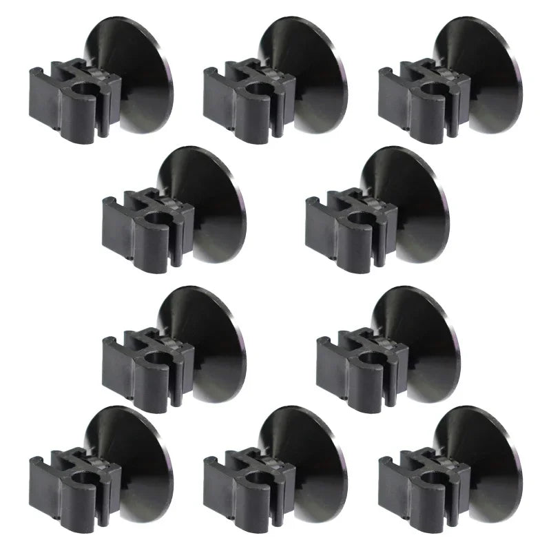 10PcsAquarium Suction Cup Clip Fish Tank Oxygen Tube Hose Pump Power Cord Buckle Wire Finisher Suction Cups Aquarium Accessories