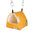 1pc Cute Print Bird Bed Mini Cage Rabbit Squirrel Mat Guinea Pig Nest Hamster House Small Animal Sleeping Bed Pet Hanging Cage