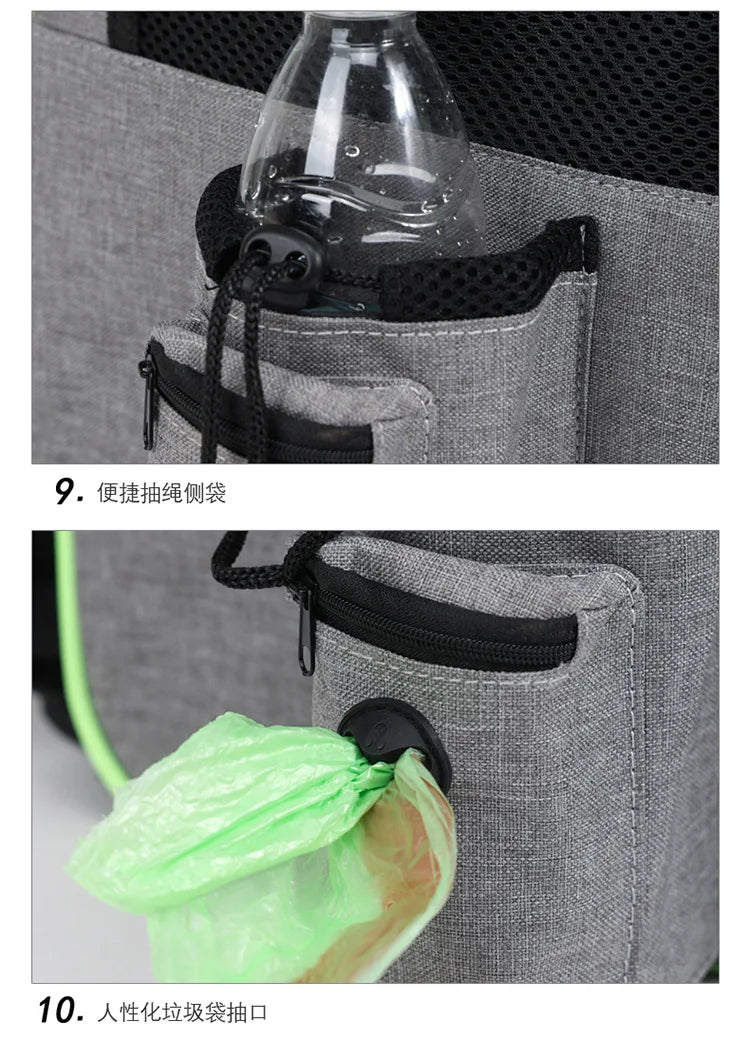 Cat Carrier Backpacks Expandable Cat Backpack with Shade Cover, Breathable Mesh Pet Carrier Backpack Bag for Travel Hiking Campi - Play Paws Toys