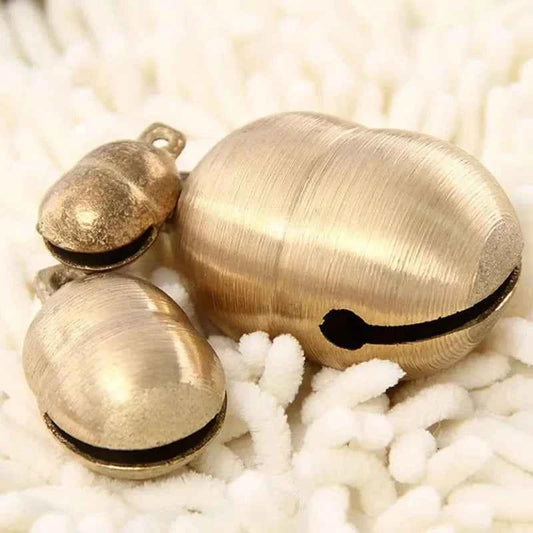 Dog Cat Collar Bells Brass Bells For Collar Dog Charm Bells Cow Horse Sheep Grazing Bell Pet Pendant  Necklace Pet Accessories