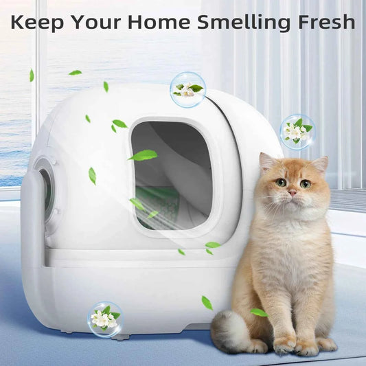 N50 Cat Litter Deodorizer Blocks - Strong Odor Eliminator, Long-Lasting Freshness, Refillable Cubes for Litter Box Odor Control