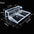 4pcs Clear Acrylic Rimless Aquarium Fish Tank Glass Cover Clip Support Holder 6/8/10/12mm Aquarium Cover Bracket Clip Universal