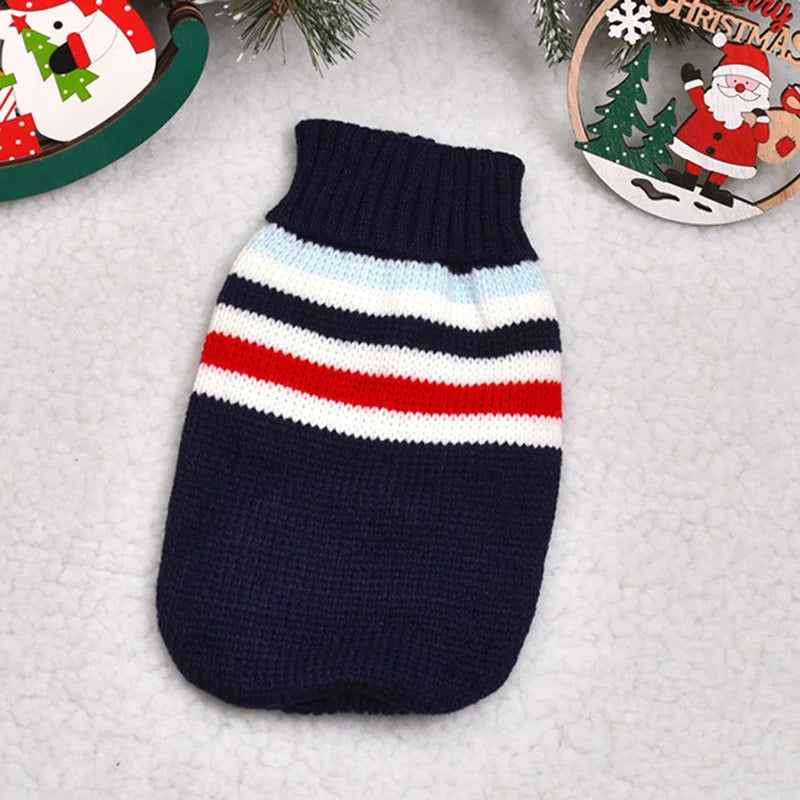 Christmas Cat Sweater Winter Warm Pet Costume for Cats Kedi katten Sphynx Clothing Mascotas Clothes for Dog Animals ropa de gato - Play Paws Toys
