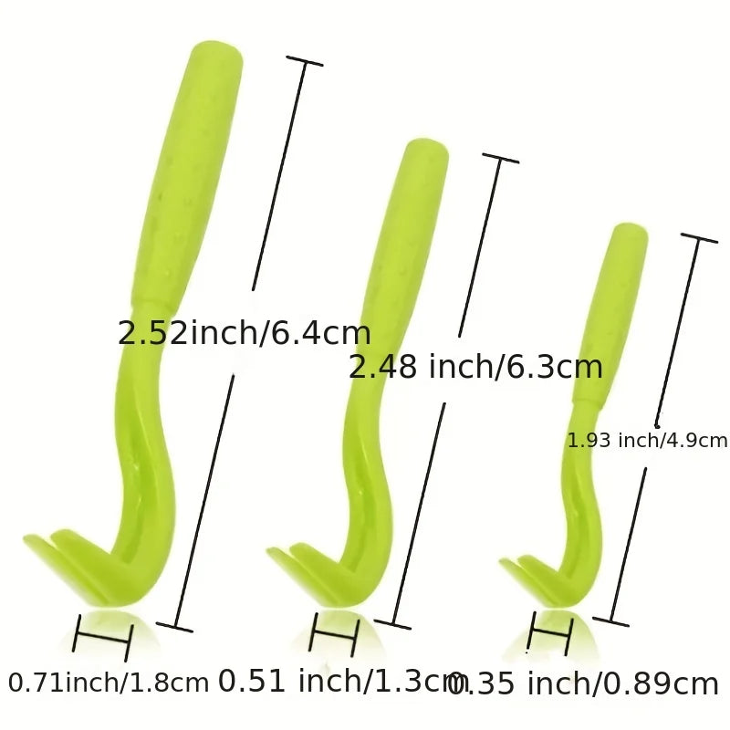 3Pcs Pet Flea Remover Tool Kit Plastic Scratching Hook Remover Pet Cat Dog Grooming Supplies Tick Picker Pet Accessories