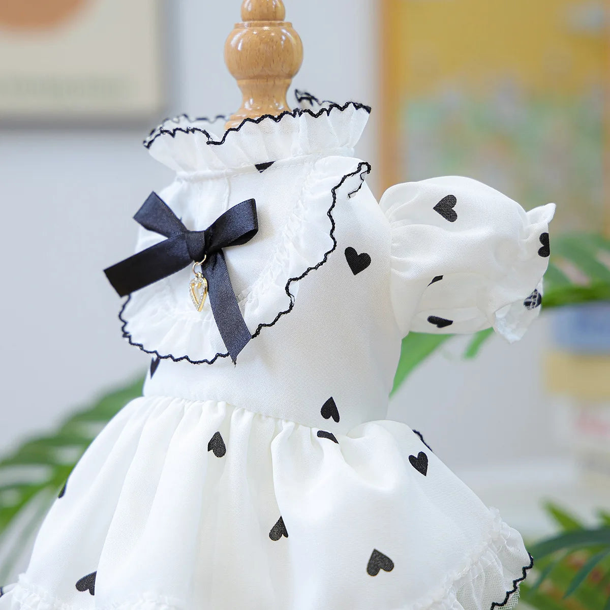 Cute Lace Dog Love Dress Summer Spring Pink Pet Jacket With Skirt Outfit Puppy Animal Cat Clothing Apparel Pomeranian Shih Tzu