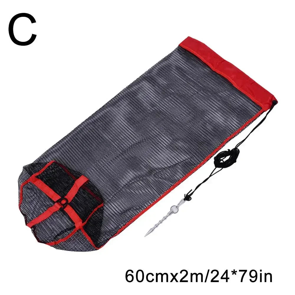 Foldable Fish Net Bag Nylon Float Trap Monofilament Fishing Bundle Mouth Fishing Small Gill Thickened Mesh Net Accessories E2Q3