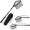 Retractable Landing Net Folding 1.9m/1.5m/1.3m Telescopic Fishing Net Outdoor Sea Mesh Portable Hand Dip Net For Carp Fly Fun