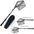 Retractable Landing Net Folding 1.9m/1.5m/1.3m Telescopic Fishing Net Outdoor Sea Mesh Portable Hand Dip Net For Carp Fly Fun