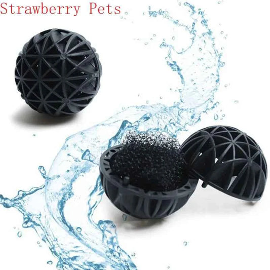 10/20/50/100Pcs/lot 16mm Aquarium Filter Bio Balls Portable Wet Dry Cotton For Air Pump Clean Fish Tank Pond Sponge Media