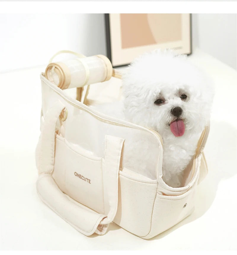 Pet Travel Backpack Outdoor Tote Bag Backpack For Puppy Summer breathable style Chihuahua Dog Supplies Suitable For Small Pets