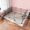 Dog cage Wire mesh fence indoor teddy animal escape barrier
