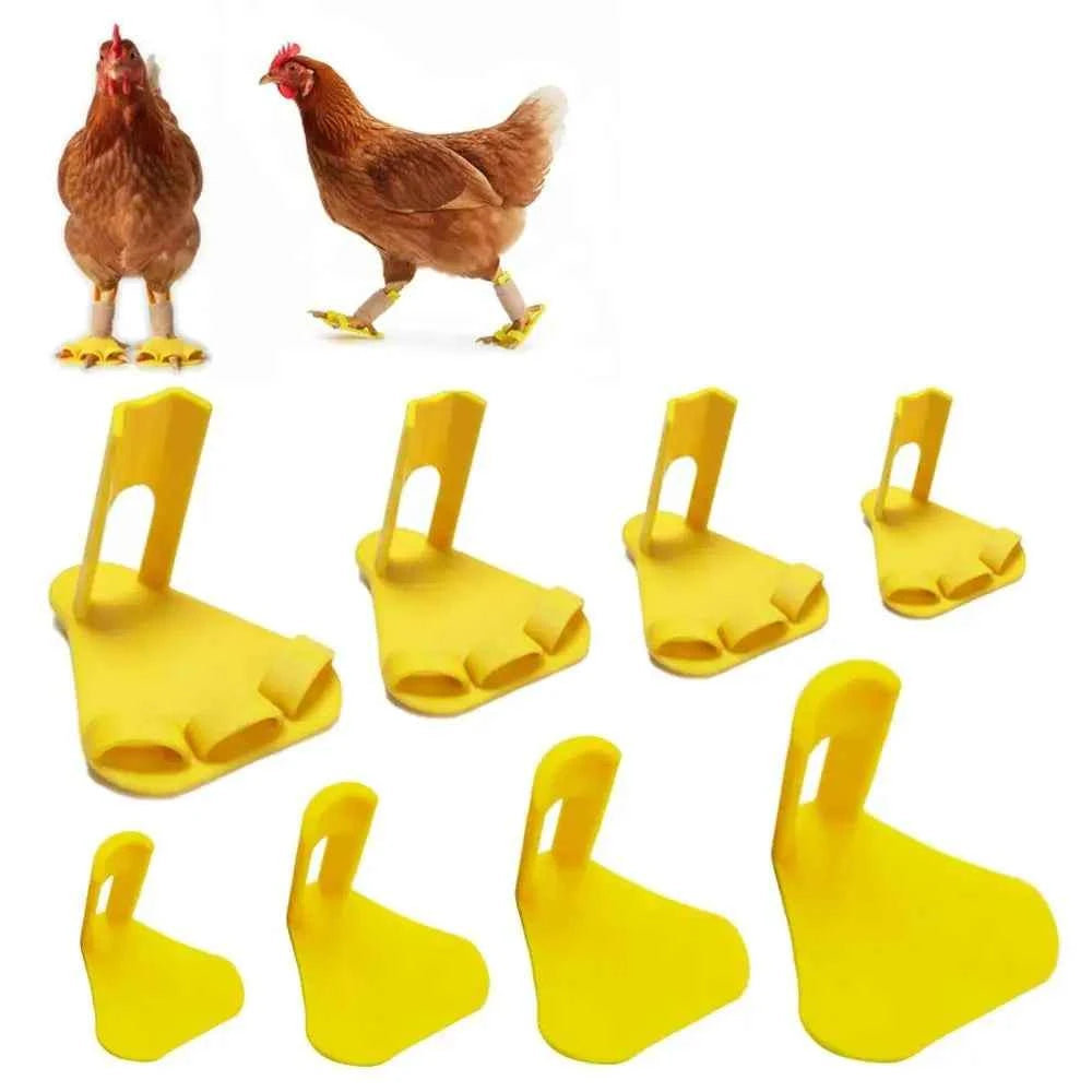 4pcs Professional Adjustable Chicken Leg Splint Reusable Ightweight Duck Leg Splint Durablel Poultry Leg Brace Poultry Care