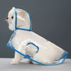 Dog Raincoat All-inclusive Four-legged Waterproof Poncho Teddy Bomei Rainy Day Pet Clothes Small Medium Dog Raincoat
