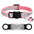 Customized Cat Collar Reflective Cat Collar Free Engraved Puppy Kitten Pet ID Nameplate Necklace With Bell Anti-lost For Cats