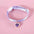High Quality Heart Pendant Pet Collar Bowknot Durable Pet Supplies Adjustable Solid Color Cats Bow Tie Pets Accessories
