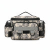 Fishing Gear Bag Waterproof Oxford Cloth Large Capacity Multi-Pocket Portable Fishing Accessories Organizer Waist Shoulder Pouch