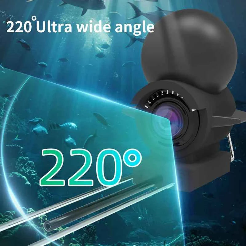 Dodosee Handheld 1080P 4.3'' LCD Fish Finder Portable Fish Depth Finder Water Underwater 220° Fishing Camera With Night Vision