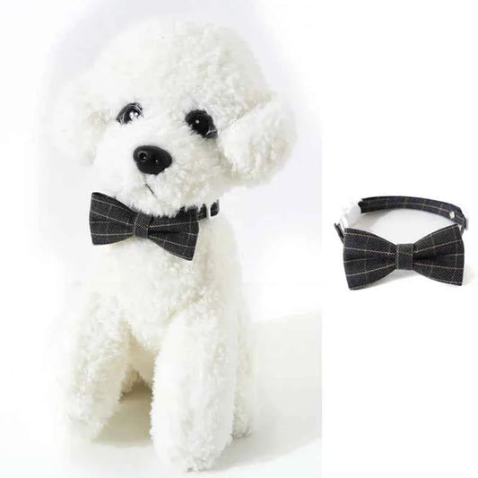 Adjustable Breakaway cat Collar with Bell kitten Cat Collars Cat Accessories Pet Supplies Puppy Bow Tie for Small Dogs