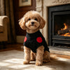 Pet Clothes Love Sweater Pet Dog Cat for Taddy Puppy Medium Dog Heart-shaped Sweatshirt  Puppy Outdoor Clothes