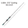 FISHINGFANS ORCA ULTRALIGHT UL SOLID TIP TAPERED HANDLE TROUT LAKE RIVER SPINNING CASTING FISHING ROD