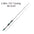 FISHINGFANS ORCA ULTRALIGHT UL SOLID TIP TAPERED HANDLE TROUT LAKE RIVER SPINNING CASTING FISHING ROD