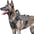 Adjustable No-Pull Tactical Dog Harness with Handle for Large Dogs - Reflective  Vest for Labrador Retriever, Siberian H
