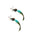 Simulation Bird Interactive Funny Cat Stick Toy Furry Feather Bird With Bell Sucker Cat Stick Toy Kitten Playing Pet Accessories