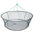 80CM Loose Mouth Folding Drop Fishing Net Shrimp Catcher Tank Casting Network Fish Eels Trap Cage Prawn Bait Crab Netting