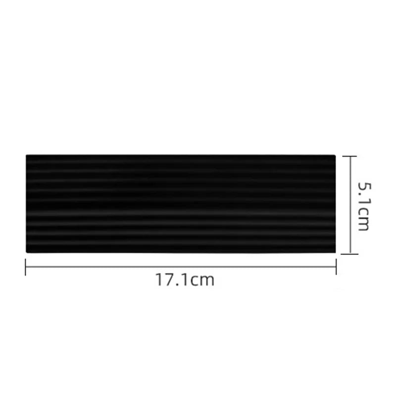 Anti-Slip Threshold Door Step Ramp Kit for inteligent Robot Vacuum Cleaner Lightweight TPE Ramp for Wheelchairs