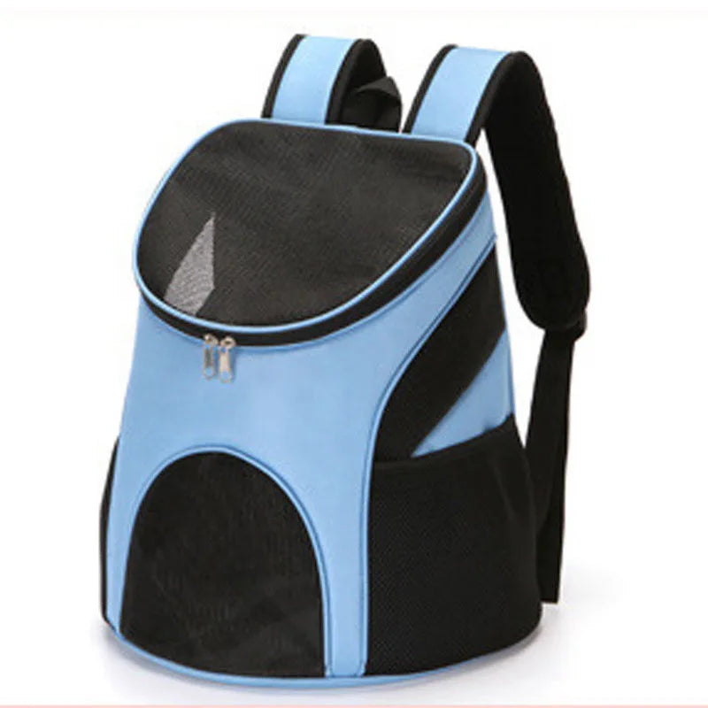 Cat Carrying Bag Foldable Double Shoulder Portable Pet Products Travel Outdoor Breathable Backpack Factory Direct Selling - Play Paws Toys