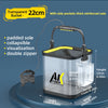 YUZHIYUAN Transparent Fishing Bucket Foldable Multifunctional Live Fish Container Fish Protection Bucket
