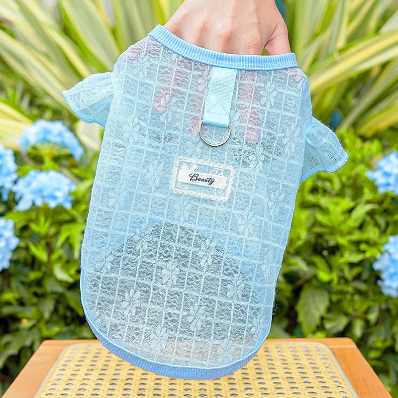 XS-8XL Summer Dog Clothes Large Dog Thin Sunproof Outift Breathable Vest T-shirt for Big Dogs Golden Retriver Puppy Clothing