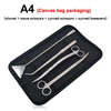Aquarium Scissor Tools Set Wave Scissors Tweezers Plants Grass Stainless Cleaning Tools Fish Tank Shovels Aquarium Accessories