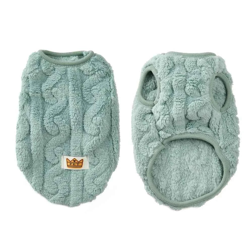 Autumn Winter Pet Cat Clothes Soft Fleece Vest Sweater For Small Dogs Cute Puppy Kitten Pullover Jacket Sphynx Cats Costumes