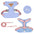 Cat Puppy Outdoor Walking Supplies Fashion Pet Harness and Leash Set for Small Dogs Cats Breathable Durable Kitten Harnesses