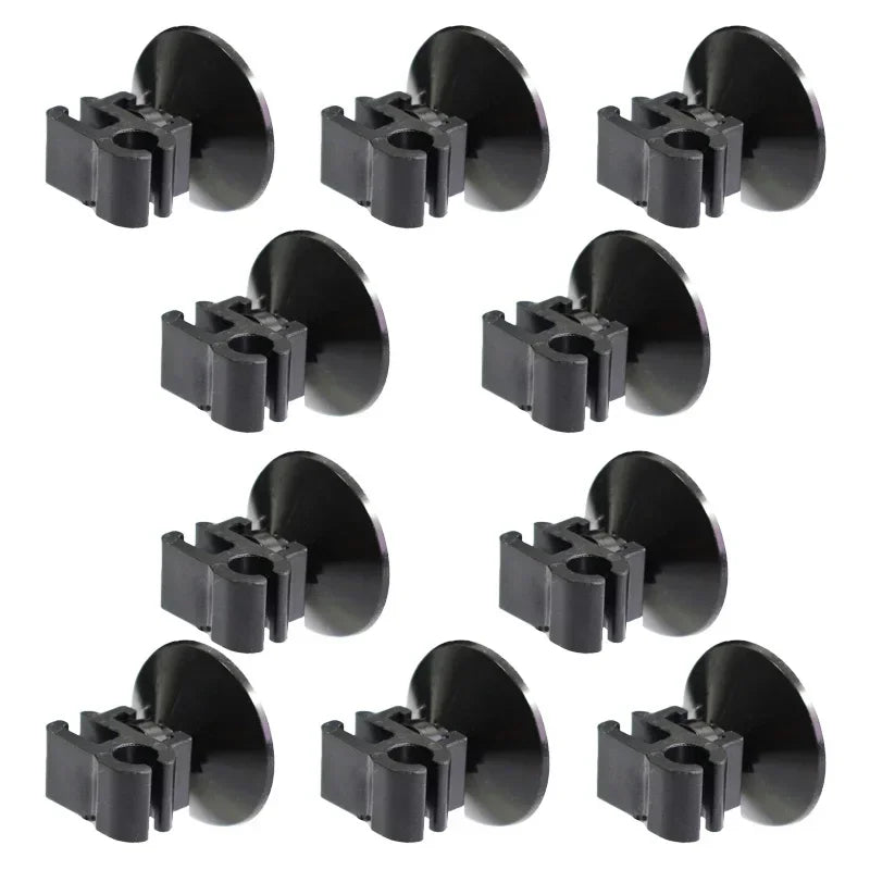 10PcsAquarium Suction Cup Clip Fish Tank Oxygen Tube Hose Pump Power Cord Buckle Wire Finisher Suction Cups Aquarium Accessories