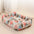 Plaid Printing Soft Removable&Washable Dog Bed Fabric Skin-Friendly Cotton&Linen Breathable Pet Sofa Square Cat Litte Dog Bed