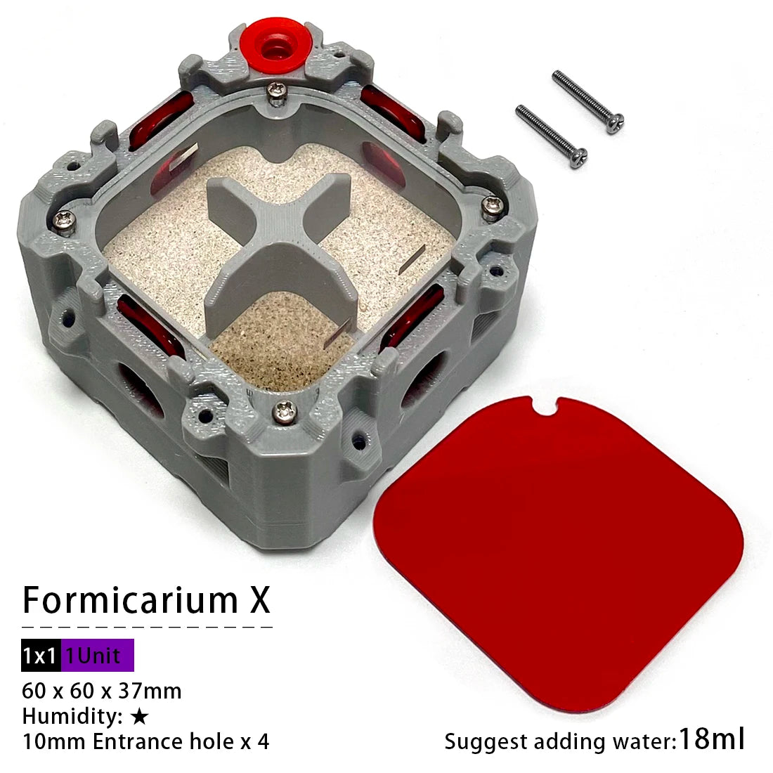 【Lego】Expandable Modular Formicarium Ant Farm Nest for Ant Keeper Starter New Queen Large Anthill Keeping Kit Test Tube