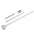 OOTDTY Aquarium Glass Fish Tank Stainless Steel Coralline Algae Scraper Blade Cleaner