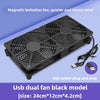 120mm 240mm Fan Router Cooling Fan DIY PC Cooler TV Box Wireless Silent Quiet DC 5V USB Power 12CM W/Screws Protective Net