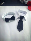 Bow Tie Cat Collar, Dog Cat Tuxedo Collar, Cat Wedding Bowtie, Adjustable Formal Collar Neck Tie, Formal Pet Cats Necktie for Ca