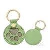 Memorial Leather Pet Hair Storage Bag Cat Paw Keychain Kitten Souvenir Fur Container Pendant Portable Handmade Key Accessories