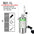 Aquarium DIY CO2 Generator system Kit Stainless Steel CO2 Cylinder Generator System Carbon Dioxide Reactor Kit For Plant Fish