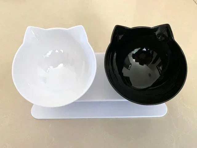 Non-Slip Double Cat Bowl Dog Bowl With Stand Pet Feeding Cat Water Bowl For Cats Food Pet Bowls For Dogs