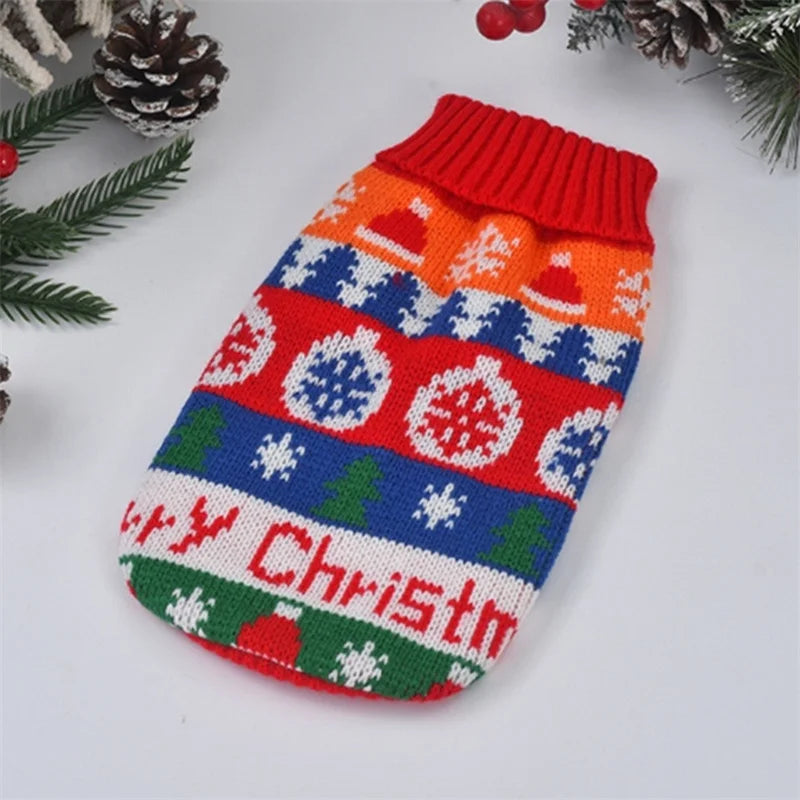 Cute Cat Sweater Costume Winter Warm Pet Clothes for Cats Katten Sphynx Pullover Mascotas Clothing Gatos Products for Animals - Play Paws Toys