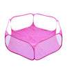 Foldable Open Pet Playpen Portable Transparent Pet Cage Yard Fence for Dog Cat Rabbit Hamster Guinea Pig Indoor Outdoor