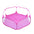 Foldable Open Pet Playpen Portable Transparent Pet Cage Yard Fence for Dog Cat Rabbit Hamster Guinea Pig Indoor Outdoor
