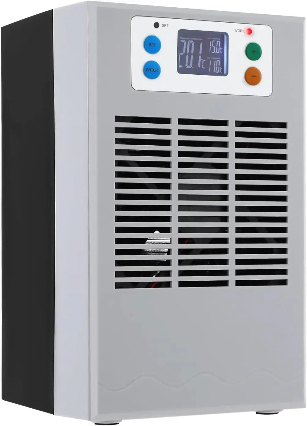 100W Heating Cooling Machine, 20-35L Aquarium Water Chiller 30L/7.93GAL Aquarium Water Chiller for Fish Shrimp Coral Reef Tanks